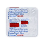Exermet 1000 Mg Tablet SR