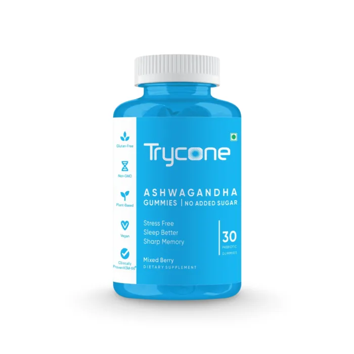 Trycone KSM66 Ashwagandha Sugar Free Gummies Trycone KSM66 Ashwagandha Sugar Free Gummies