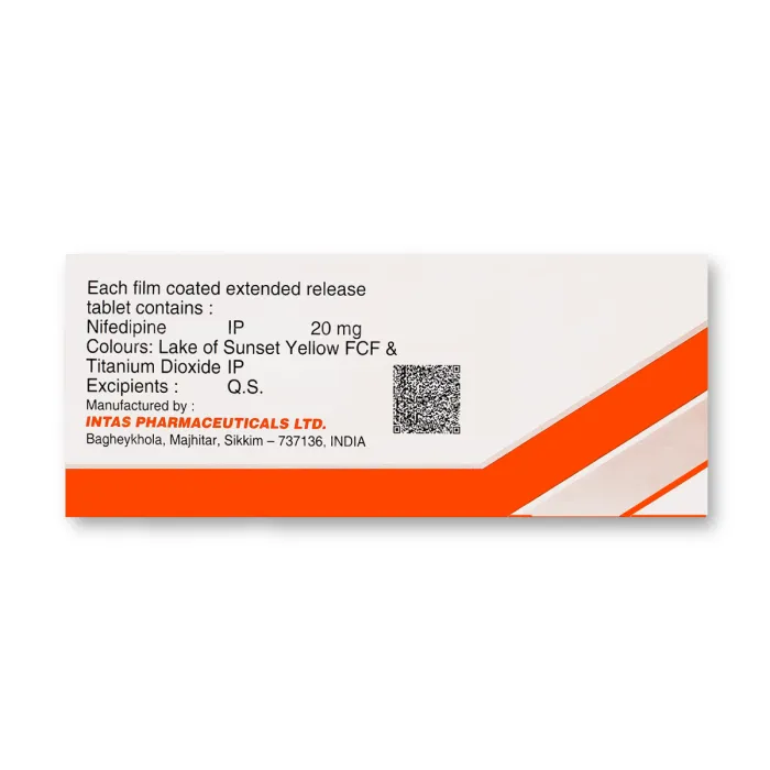 Cardipin Retard 20 Mg Tablet Cardipin Retard 20 Mg Tablet