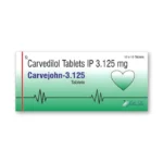 Carvejohn 3.125 Mg Tablet
