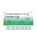 Carvejohn 3.125 Mg Tablet