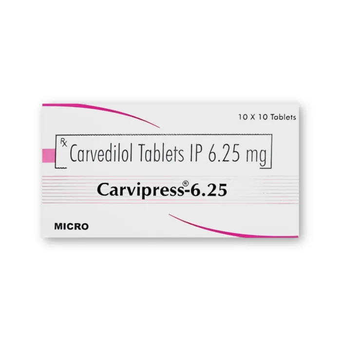 Carvipress 6.25 Tablet Carvipress 6.25 Tablet