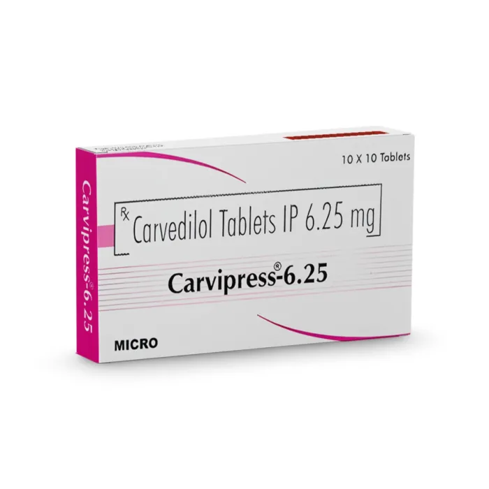 Carvipress 6.25 Tablet Carvipress 6.25 Tablet