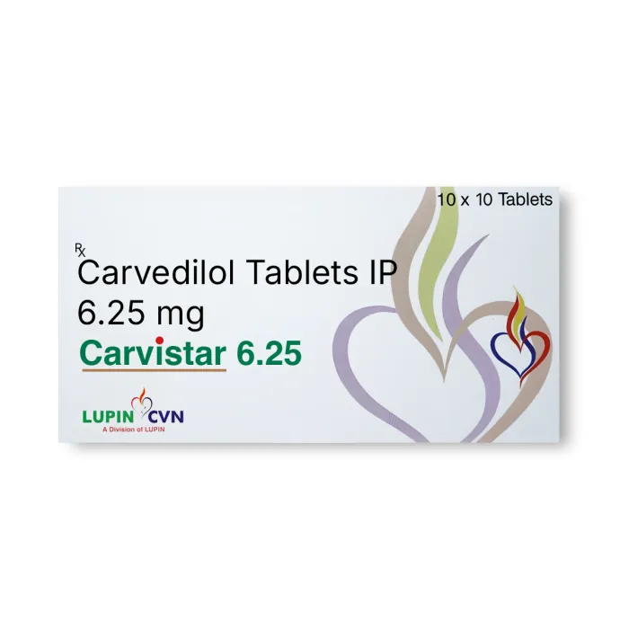 Carvistar 6.25 Tablet Carvistar 6.25 Tablet