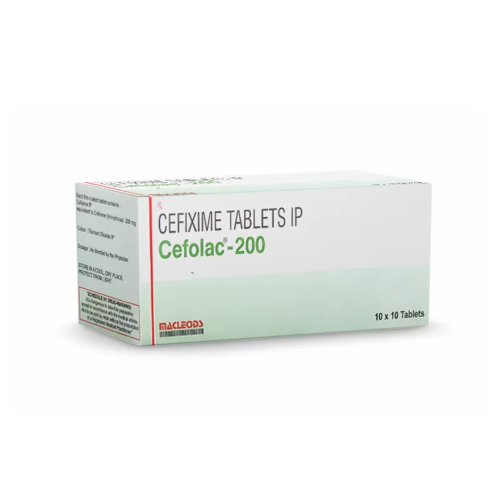 Cefolac 200 Tablet Cefolac 200 Tablet