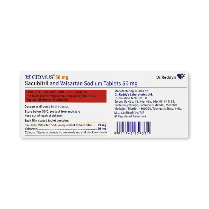 CIDMUS 50mg Tablet CIDMUS 50mg Tablet
