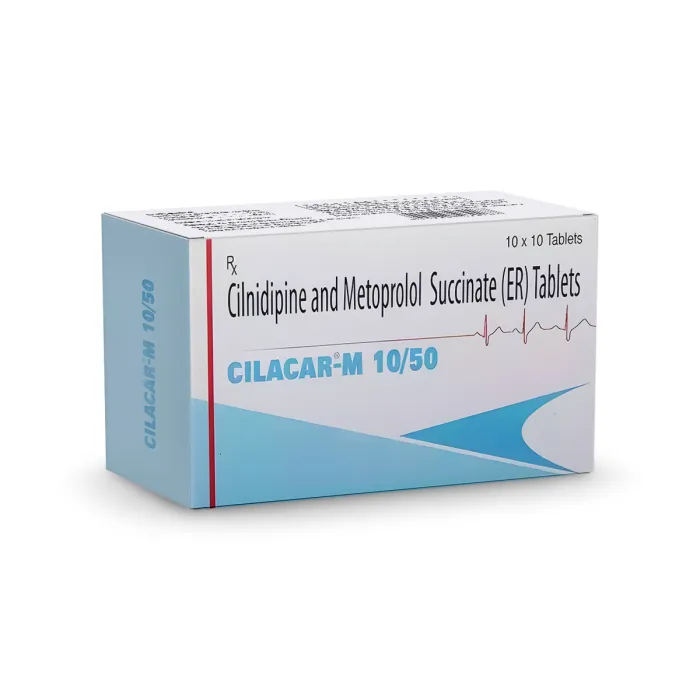 Cilacar-M 10/50 Tablet ER Cilacar-M 10/50 Tablet ER