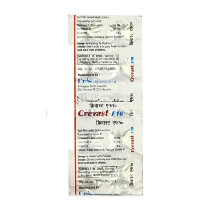 Crevast-F 10 Tablet Crevast-F 10 Tablet