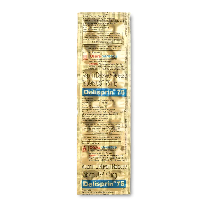Delisprin 75 Tablet Delisprin 75 Tablet