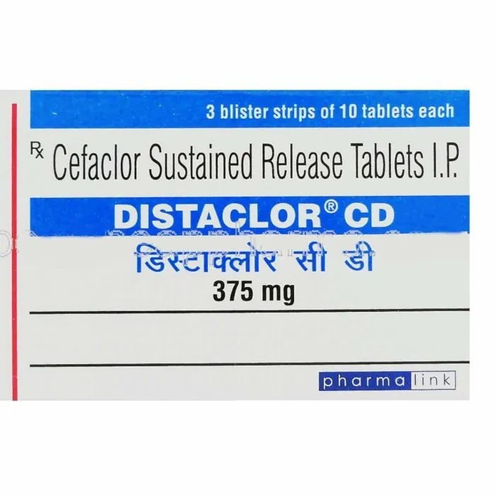 Distaclor CD 375 Mg SR Distaclor CD 375 Mg SR