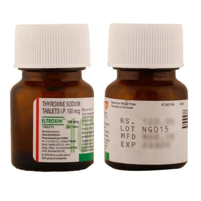 Eltroxin 100 mcg Tablet Eltroxin 100 mcg Tablet