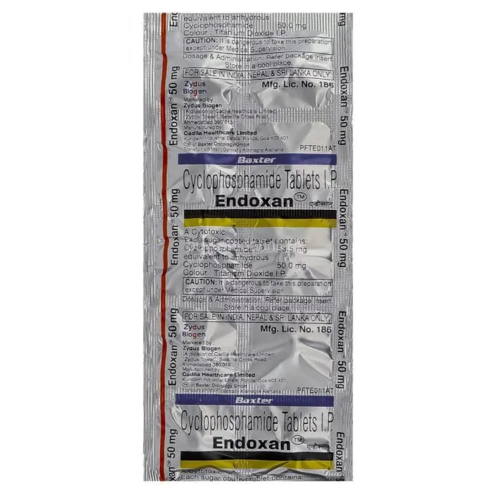Endoxan 50 Mg Tablets Endoxan 50 Mg Tablets