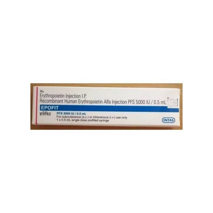 Epofit 5000 IU 1 ml Injection Epofit 5000 IU 1 ml Injection