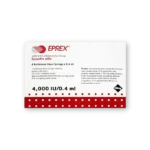Eprex 4000IU 0.4 ml Injection
