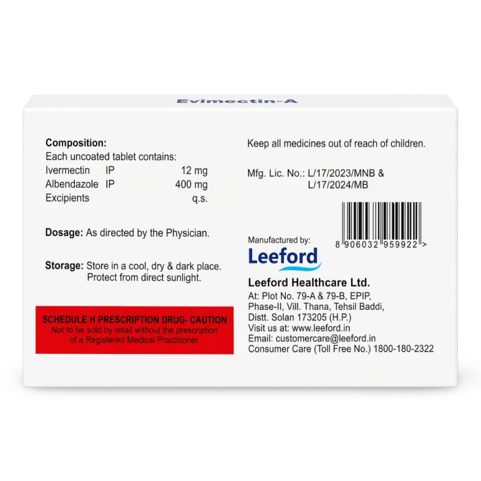 Evimectin-A Tablet Evimectin-A Tablet