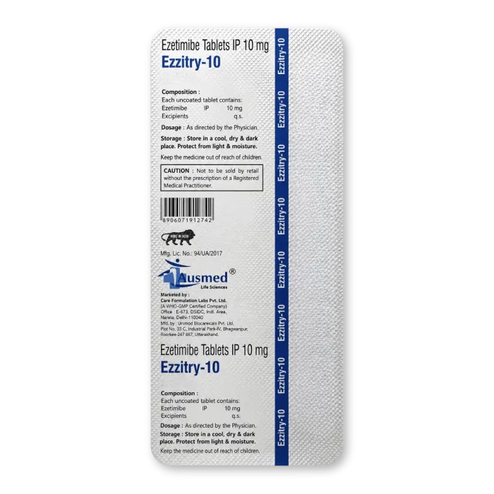 Ezzitry 10mg Tablet Ezzitry 10mg Tablet