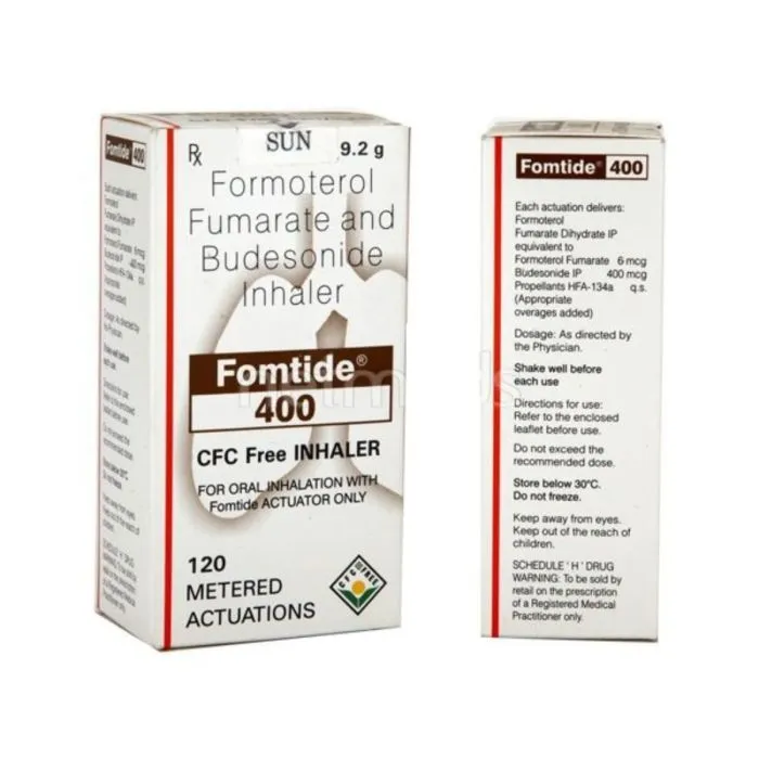Fomtide 400 CFC Free Inhaler Fomtide 400 CFC Free Inhaler