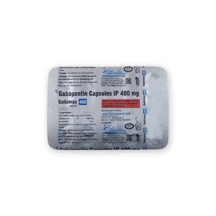 Gabimax 400 Mg Capsule Gabimax 400 Mg Capsule