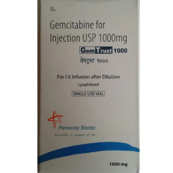Gemtrust 1000 Mg Injection Gemtrust 1000 Mg Injection