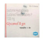 Glycomet 1 gm Tablet SR