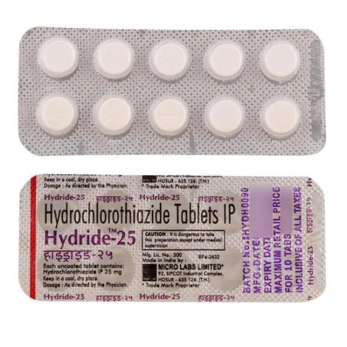Hydride 25 Mg Tablet Hydride 25 Mg Tablet