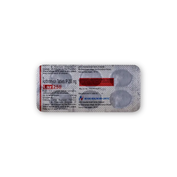 Laz 250 Mg Tablet Laz 250 Mg Tablet
