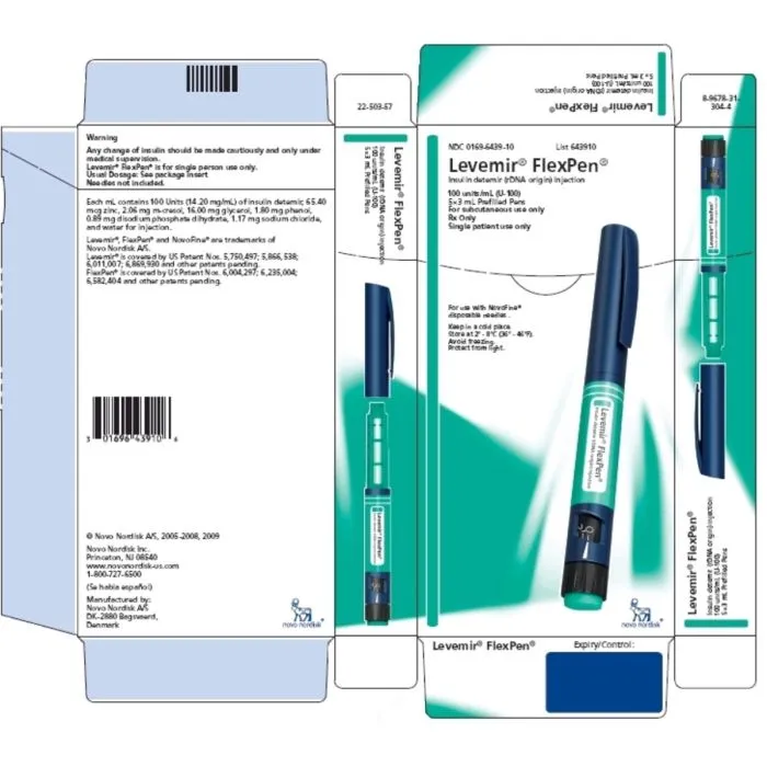 Levemir 100 IU/ml Solution for Injection Levemir 100 IU/ml Solution for Injection