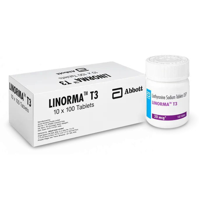 Linorma T3 20 Mcg Tablet Linorma T3 20 Mcg Tablet