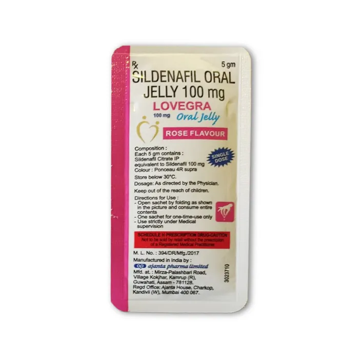 Lovegra Oral Jelly Rx 100 Mg Lovegra Oral Jelly Rx 100 Mg