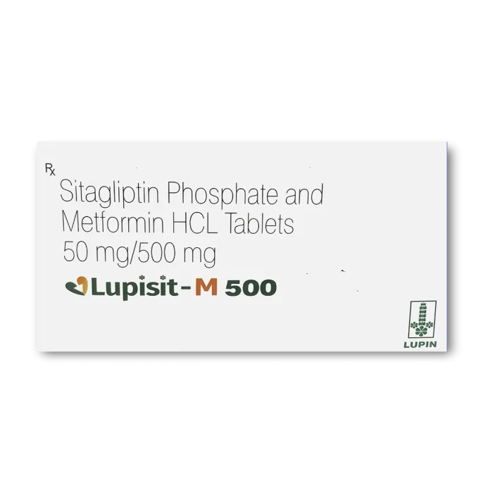 Lupisit M 50mg/500mg Tablet Lupisit M 50mg/500mg Tablet