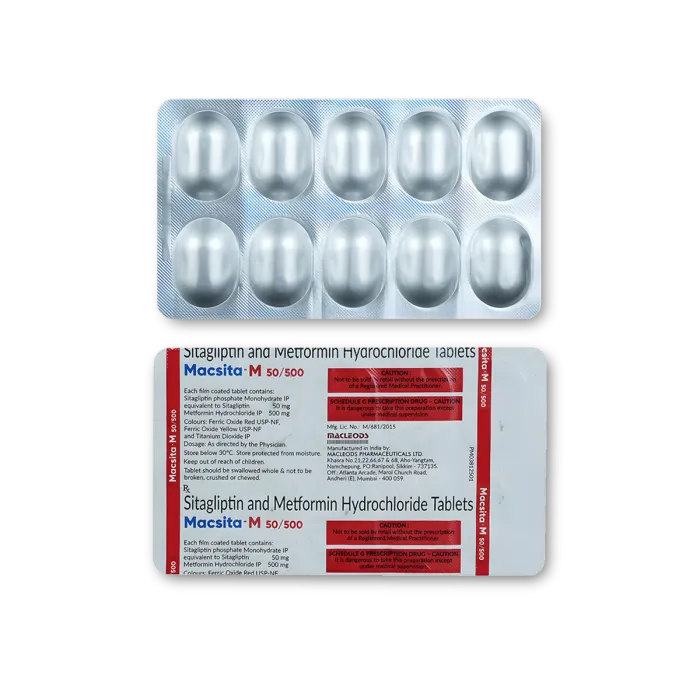 Macsita-M 50/500 Tablet Macsita-M 50/500 Tablet