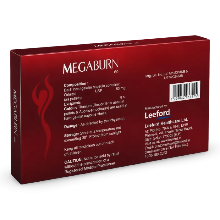 Megaburn 60mg Capsule Megaburn 60mg Capsule