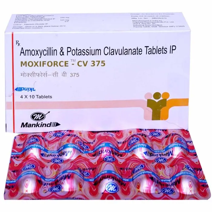 Moxiforce-CV 375 Tablet Moxiforce-CV 375 Tablet