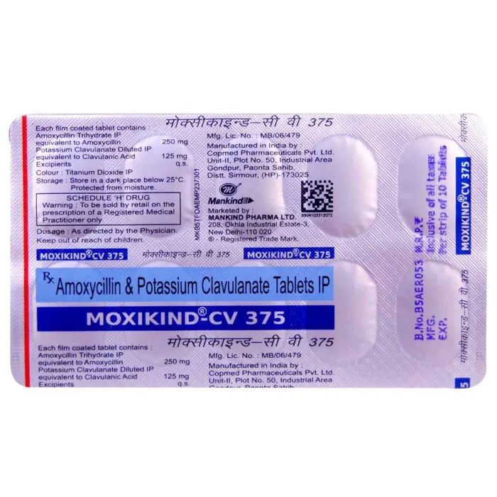 Moxikind-CV 375 Tablet Moxikind-CV 375 Tablet