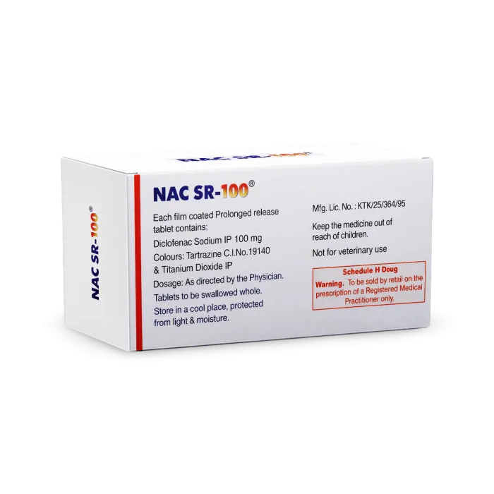 NAC SR 100 Tablet NAC SR 100 Tablet