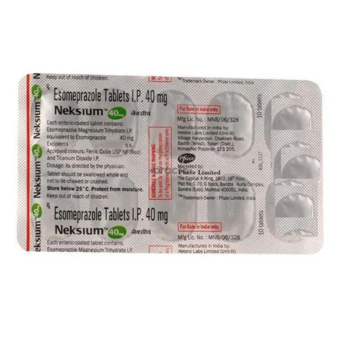 Neksium 40 Mg Tablet Neksium 40 Mg Tablet