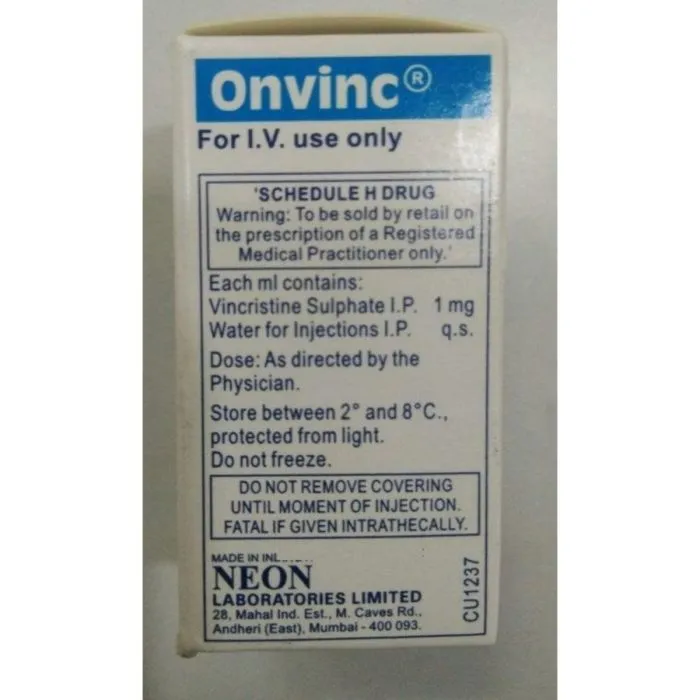 Onvinc 1 Mg Injection Onvinc 1 Mg Injection