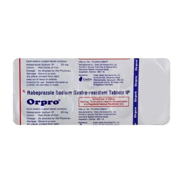 Orpro 20 Mg Tablet Orpro 20 Mg Tablet