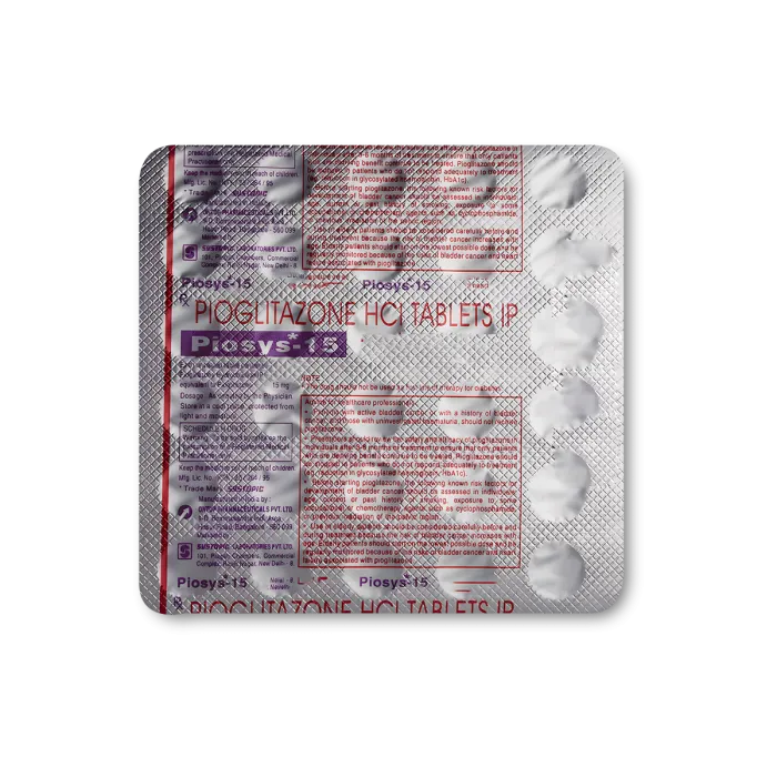 Piosys 15 Tablet Piosys 15 Tablet