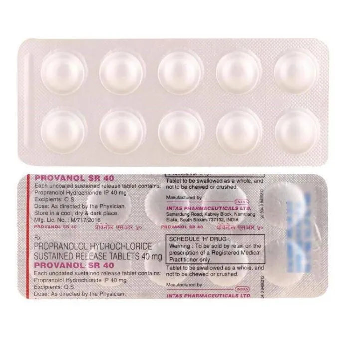 Provanol SR 40 Tablet Provanol SR 40 Tablet