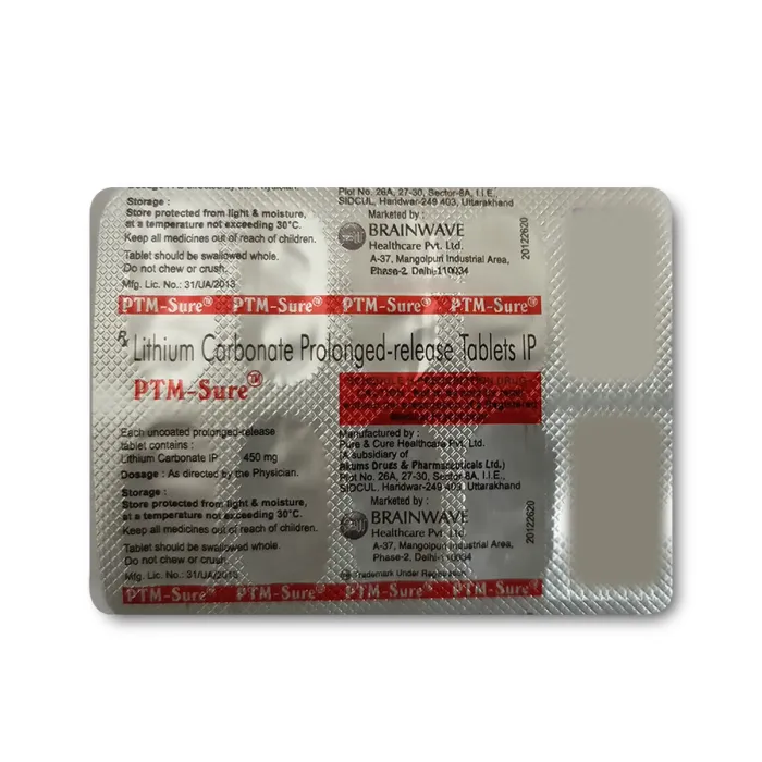 PTM Sure 450 Mg Tablet PR PTM Sure 450 Mg Tablet PR