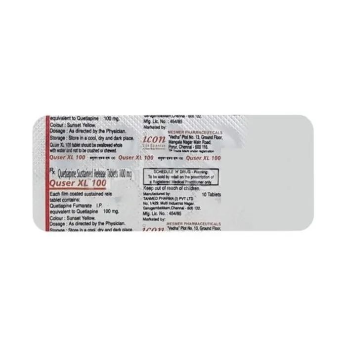 Quser 100 Mg Tablet XL Quser 100 Mg Tablet XL