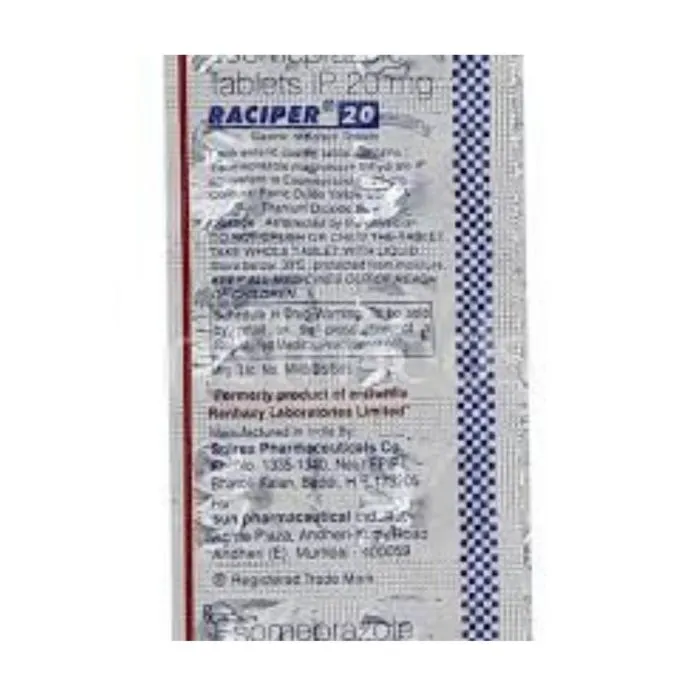 Raciper 20 Mg Tablet Raciper 20 Mg Tablet