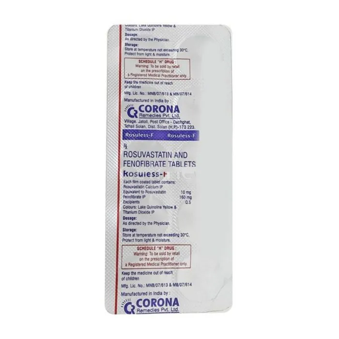 Rosuless-F Tablet Rosuless-F Tablet