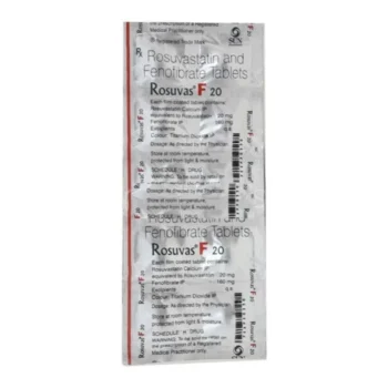 Rosuvas F 20 Tablet