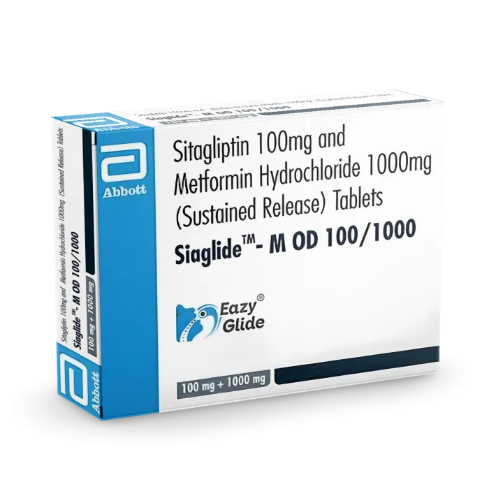 Siaglide-M OD 100/1000 Tablet PR Siaglide-M OD 100/1000 Tablet PR