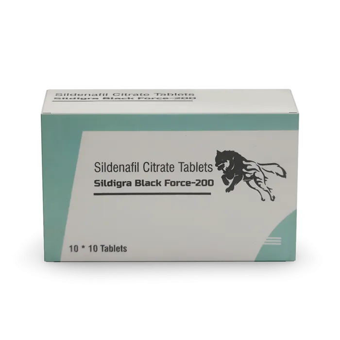 SILDIGRA BLACK FORCE 200 Mg SILDIGRA BLACK FORCE 200 Mg