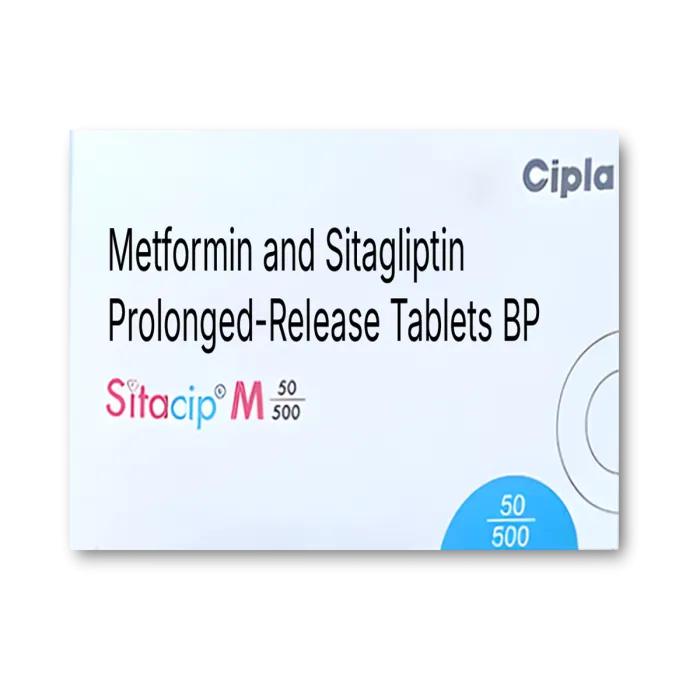 Sitacip M 50mg/500mg Tablet PR Sitacip M 50mg/500mg Tablet PR