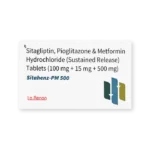 Sitahenz PM 500mg/15mg/100mg Tablet