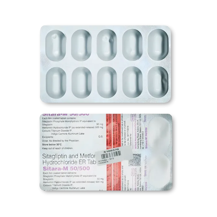 Sitara-M 50/500 Tablet ER Sitara-M 50/500 Tablet ER